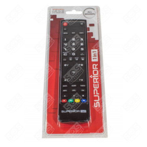 UNIVERSELLE TNT- ODER TV-FERNBEDIENUNG - 1 GERÄT FERNSEHER & TV - SUPERIOR 1/1