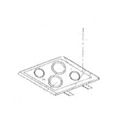 Glaskeramikoberschicht (Markierung 1)