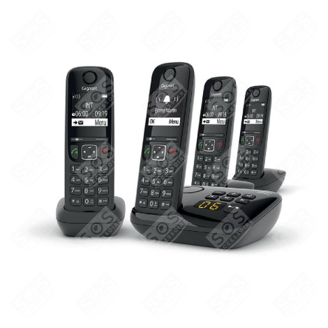 ORIGINALES TELEFON QUATTRO SF DECT AS690A SMARTPHONE, MOBILTELEFON, HANDY - L36852-H2836-N121