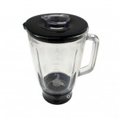 Glasbehälter für Blender/Mixer komplett 1,5 l schwarz