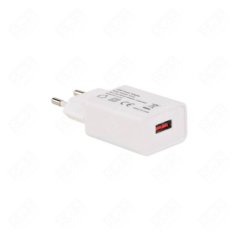 WEISSES USB-NETZLADEGERÄT SMARTPHONE, MOBILTELEFON, HANDY - 308202