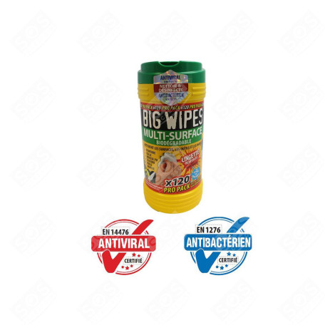 LINGETTES ANTIBACTÉRIENNES BW KLEINE HAUSHALTSGERÄTE - 24430000FR