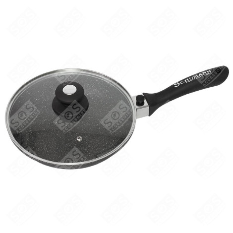 POELE 24CM AVEC COUVERCLE ET POIGNÉE AMOVIBLE KÜCHENUTENSIL - SPO2302400