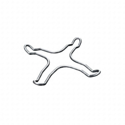 Halterung für Feuerminderungsrost (130MM)