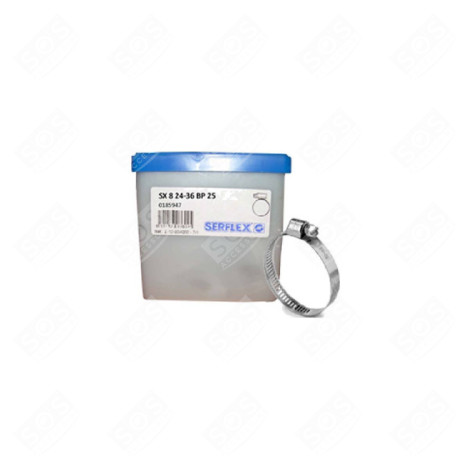 SATZ VON 25 SCHLAUCHSCHELLEN VON 24 BIS 36MM ZUBEHÖR UND PFLEGEPRODUKTE - 4185947