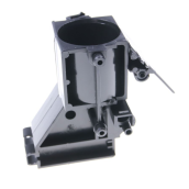 Schwarze Kaffeemaschinen-Brüheinheit