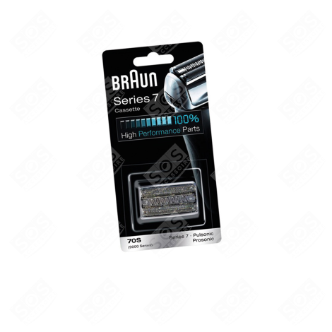 ORIGINALE SILBERNE RASIERKASSETTE 70S RASIERAPPARAT, HAARSCHNEIDEMASCHINE - 4210201072942