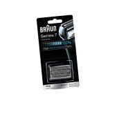 Originale silberne Rasierkassette 70s