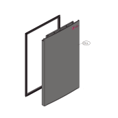 Kühlschranktür (Kennzeichnung 231A)