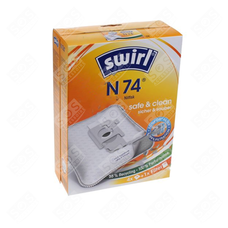 BEUTEL N74 /4 ECOPOR 16.6 X 23.1 CM STAUBSAUGER - 6782914