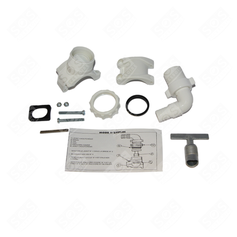 ABLASSFLANSCH LL/LV WASCHMASCHINE - PVDC