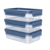 Satz mit 3 Lebensmittelbehältern 0,80L