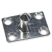 Befestigung für dekorative Tür