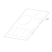 Glaskeramikoberfläche (Kennzeichnung 0141)