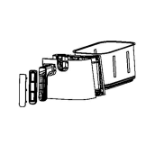 Rechte Schubladeneinheit