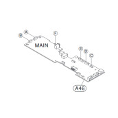 Hauptplatine (Markierung A46)
