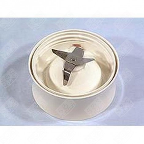 MESSERSOCKEL BLENDER- / MIXERSCHÜSSEL GRAU KÜCHENMASCHINE - KW688058