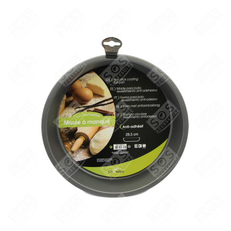 STAHLKUCHENFORM 28CM KLEINE HAUSHALTSGERÄTE - 507713