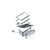 Gemüsebehälter (Kennzeichnung 28)