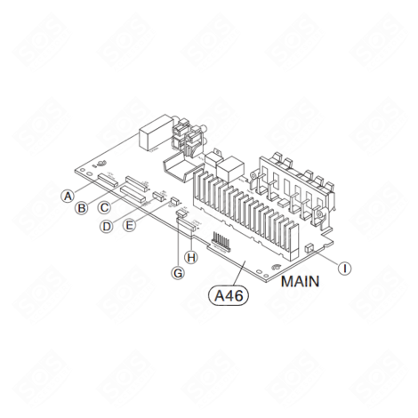 HAUPTPLATINE (MARKIERUNG A46) HEIMKINO, DVD & BLURAY-PLAYER - EBR84304269