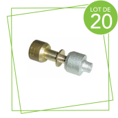 Satz mit 20 originalen geraden Anschlüssen