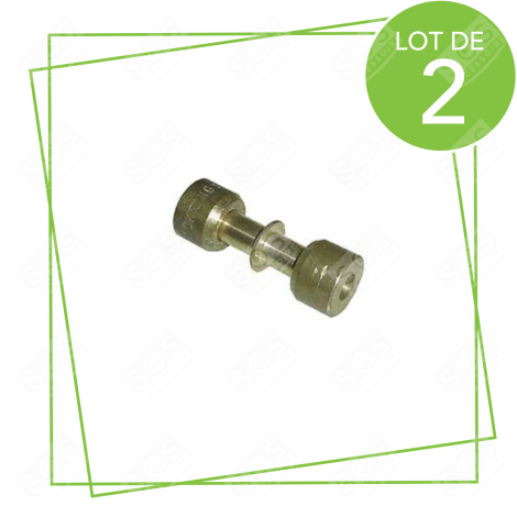 ORIGINALES SET VON 2 GERADEN VERBINDUNGSSTÜCKEN KÜHLSCHRANK, GEFRIERSCHRANK - L13000576-B2