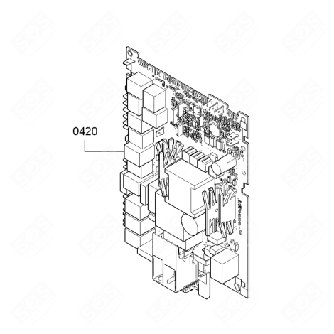 ORIGINAL-PROGRAMMSTEUERMODUL BACKOFEN, KÜCHENHERD - 11041571