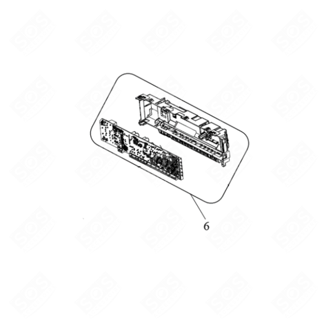 ORIGINAL-PLATINE T3T 10791496 HPAL05 WÄSCHETROCKNER - 22398881