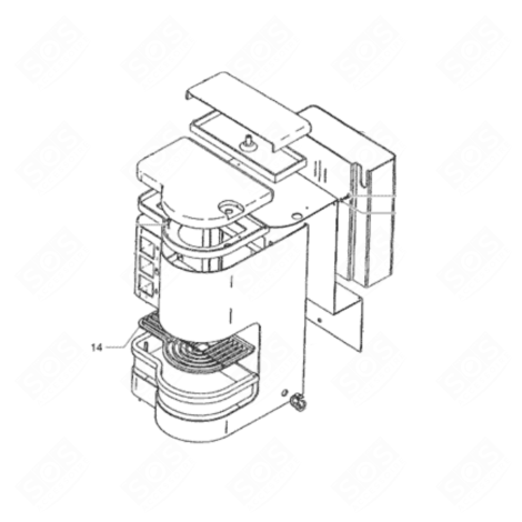 GITTER KAFFEEMASCHINE, ESPRESSOMASCHINE - 3PI02650, 500585658