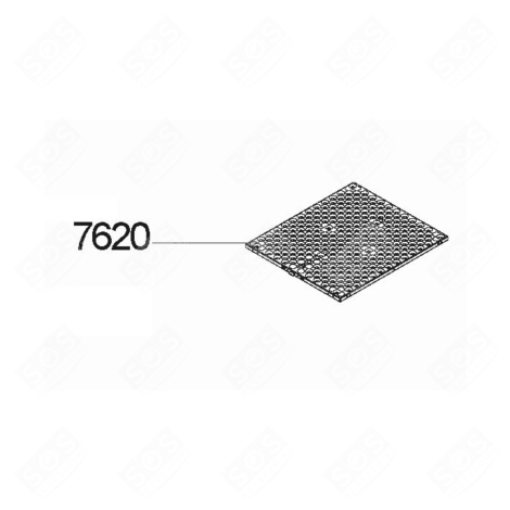 METALL-FETTFILTER (STÜCK), ORIGINAL DUNSTABZUGSHAUBE - 481248058359