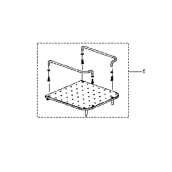 Tassen-Heizplatte komplett