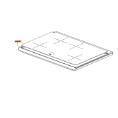 Glaskeramikoberfläche (Teilenummer 124193)