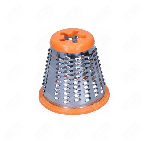 REIBEINSATZ KEGELFÖRMIG, FEIN, ORANGE