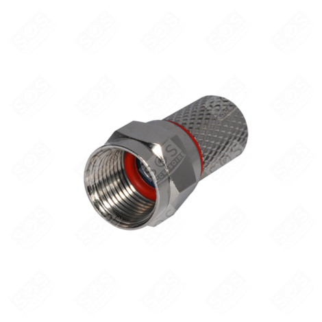 SCHACHTEL MIT 100 F-STECKERN FERNSEHER & TV - 950015-K1