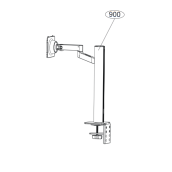 Ergonomischer Fuß (Markierung 900)