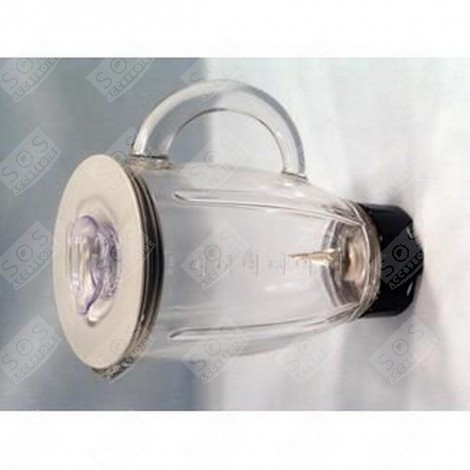 GLASBEHÄLTER FÜR BLENDER/MIXER KOMPLETT GRAU &AMP; SCHWARZ KÜCHENMASCHINE - KW698039