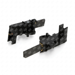 Satz mit 2 Kohlebürsten rechts, original