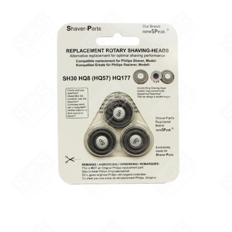 RASIERKÖPFE RASIERAPPARAT, HAARSCHNEIDEMASCHINE - 4313042946103