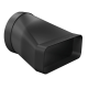 SCHLAUCHADAPTER, FLACHES RUNDES ZUBEHÖR 206 X 222 X 150 MM DUNSTABZUGSHAUBE - 17005353, HZ9VDSI0