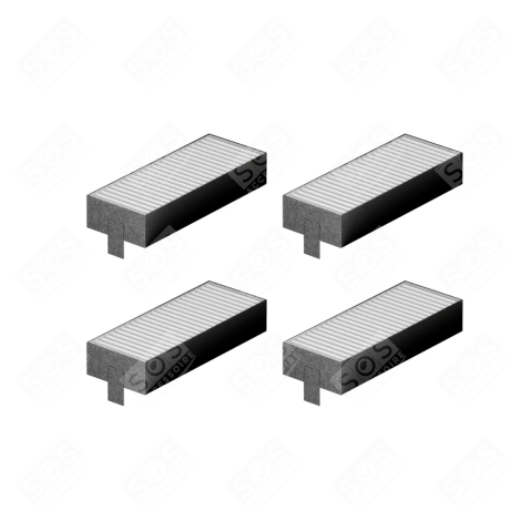 AKUSTIKFILTER DES ABSAUGSYSTEMS 195 X 75 X 35 MM DUNSTABZUGSHAUBE - 17004795, HZ9VEDU0