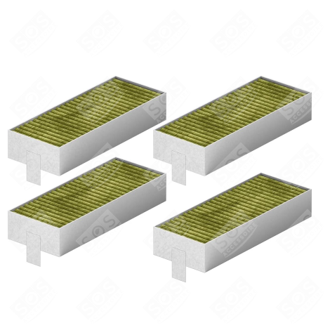 CLEAN AIR PLUS AKTIVKOHLEFILTER 195 X 75 X 34 MM DUNSTABZUGSHAUBE - 17007412, 17004805