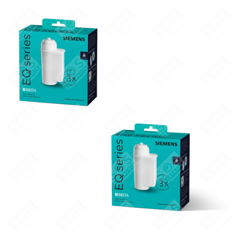 ORIGINALES SET MIT 6 BRITA INTENZA WASSERFILTERN TZ70033A KAFFEE- UND ESPRESSOMASCHINE - 17005980