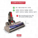 BROSSE COMPATIBLE V7/V8 STAUBSAUGER - 967483-01