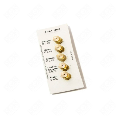 INJEKTOR KIT BUTAN/PROPANGAS 7MA BACKOFEN, KÜCHENHERD - MGC102UN