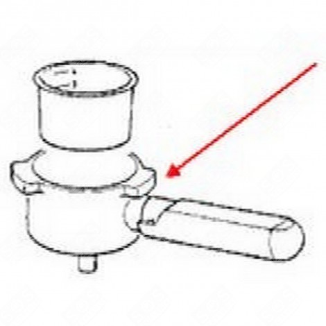 SIEBTRÄGER KAFFEEMASCHINE, ESPRESSOMASCHINE - MS-0907819