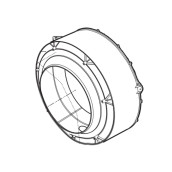 Bottichhälfte vorne