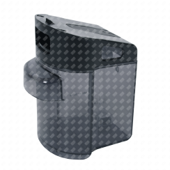 Schwarzer Frischwassertank