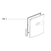 Magnetische Türdichtung (Gefrierteil) Referenz 1911