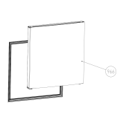 Gefrierschranktür (Markierung 966)