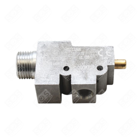 DECKEL FÜR EINFACHES ABSPERRVENTIL BACKOFEN, KÜCHENHERD - C00863488